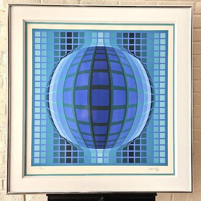 Signed LE Serigraph Victor Vasarely 