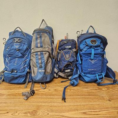Camelback & Osprey Hydration Backpacks