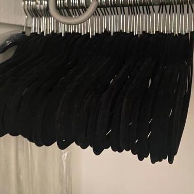 Hangers and womens clothing