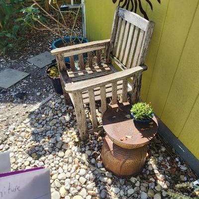 wood outdoor furniture