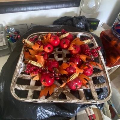 Wreaths and baskets