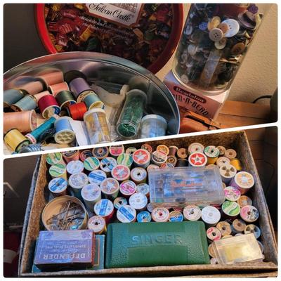 Bobbins, Threads, Buttons & Sewing Accessories