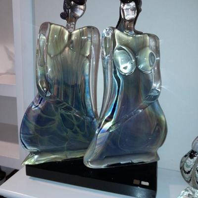 Oscar Zanetti Murano Glass sculpture Women