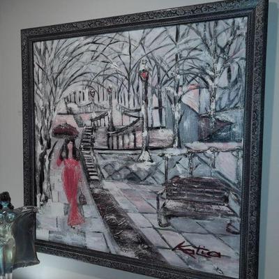 "Walking in Paris" by Katia