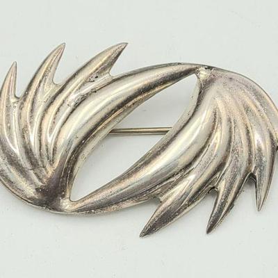 Mexican sterling silver pin