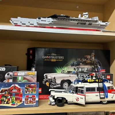 Lego sets. 