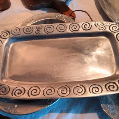 Pewter Platter