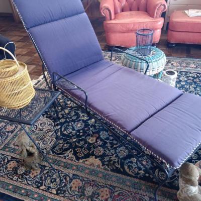 Iron Chaise Lounge