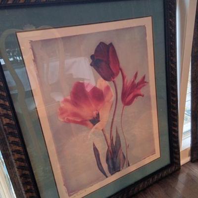 Framed Tulips