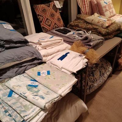 Linens, Comforters, Electric Blanket