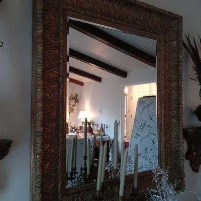Wood Frame Mirror