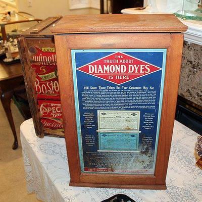 Diamond Dyes cabinet