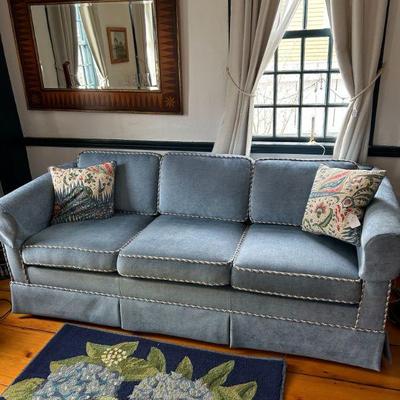 Lee Jofa covered 3 seat sofa
Liora Manne Hydrangea carpet