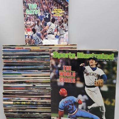 Large Lot of Sports Illustrated 1980's & 90's