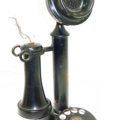 old candlestick telephone