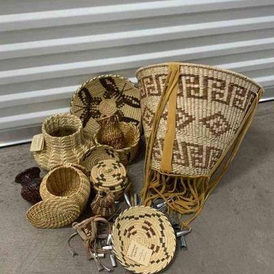 Burden baskets and handmade baskets
