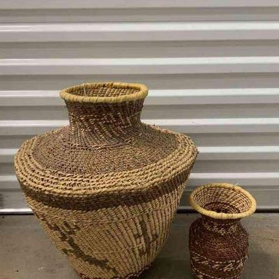 Native handmade baskets