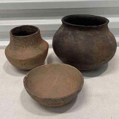 Pre-historic pottery