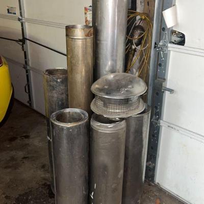 Gas Vent Connector Pipe