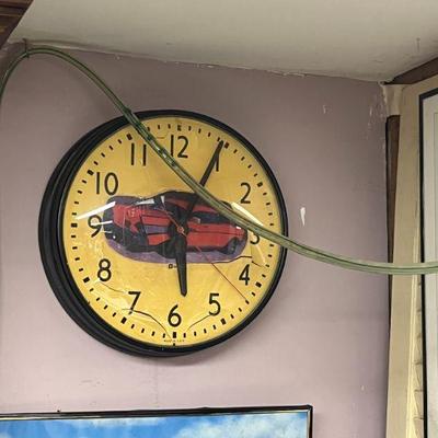 Vintage Chevy Wall Clock