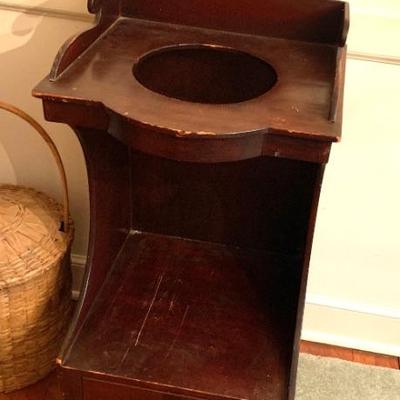 1840â€™s wash bowl stand