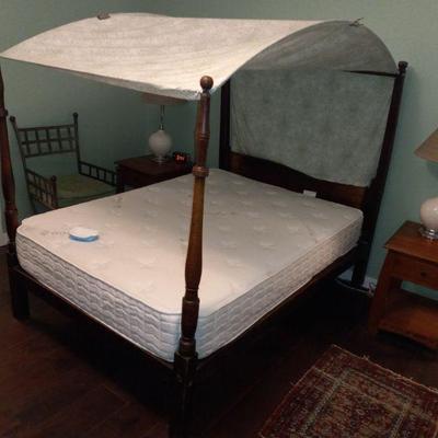 Verified  19th century champagne bed 