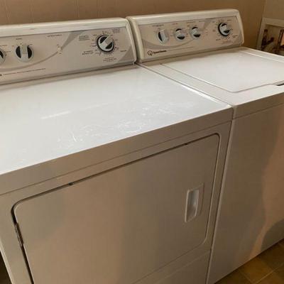 Speed Queen Washer and Dryer, heavy duty, super capacity plus, stainless steel