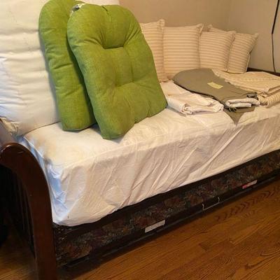 Crate & Barrel Trundle Bed