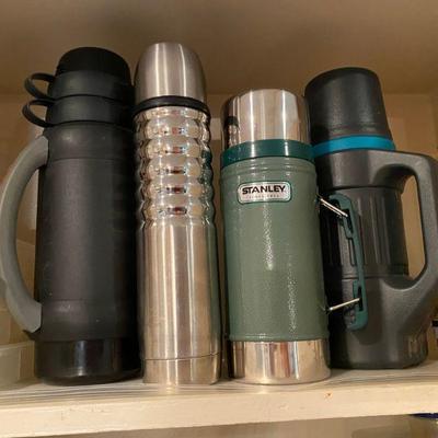 Thermos assortment including Stanley