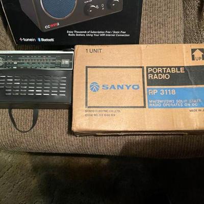 One of many shortwave radios. 