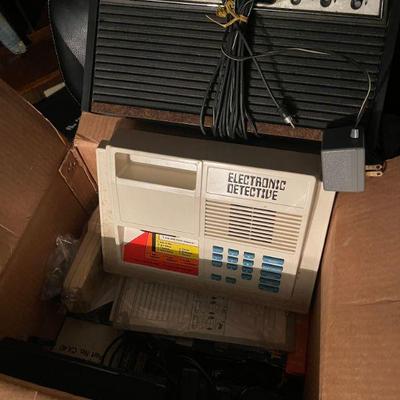 Vintage Atari game system 