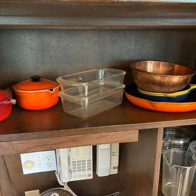 Some vintage Le Creuset 