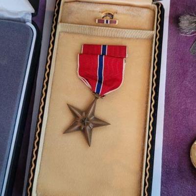 WW-II Bronze Star with citation
