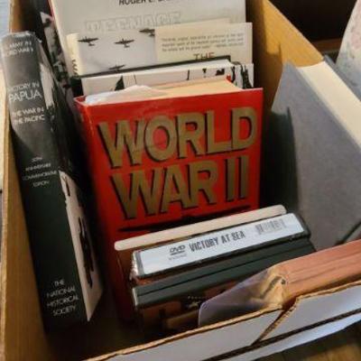 Box of WAR books