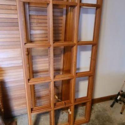 Windowpane Framework for 3 doors