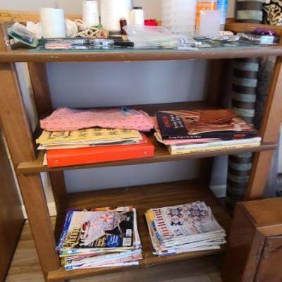 Wooden Shelf on Casters