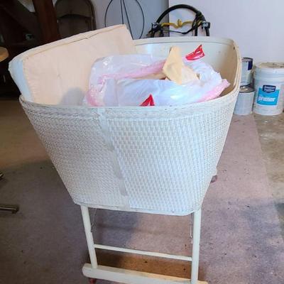 Wicker Baby Bassinet