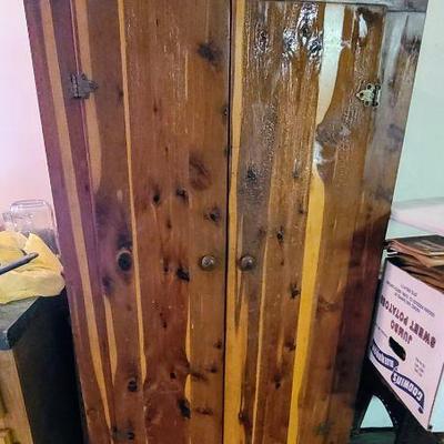 Nice CEDAR CABINET