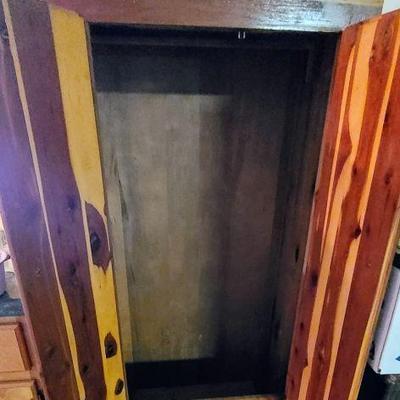 Inside the Cedar Cabinet