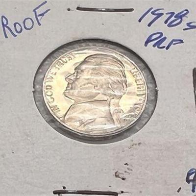 Lot 016  
1978 Proof Nickel