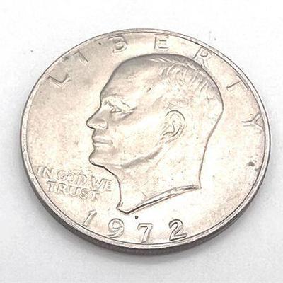 Lot 001  
1972 Eisenhower Dollar