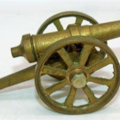 Lot 021   2 Bid(s)
Brass cannon 