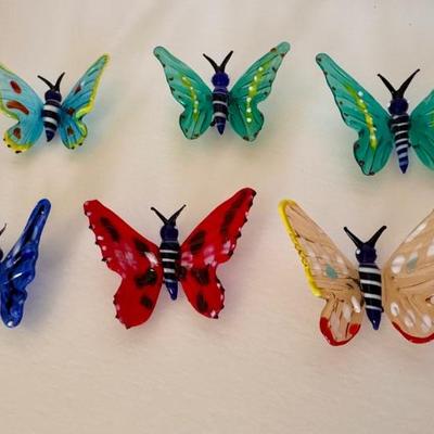 Glass butterflies