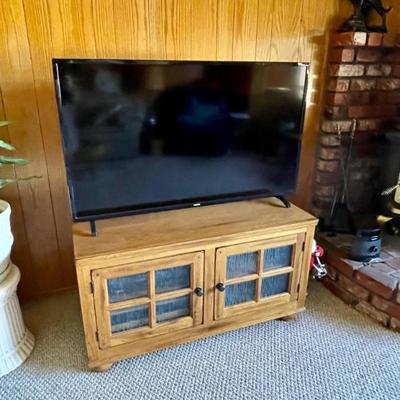 Tv and tv stand 