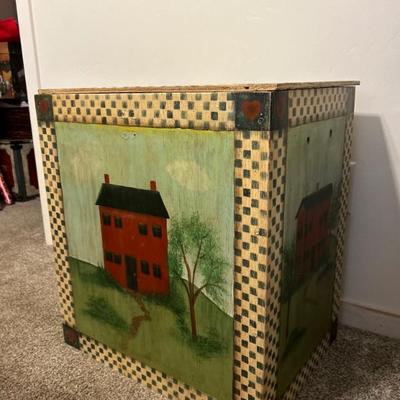 Hand painted box