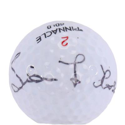 autographed golf ball