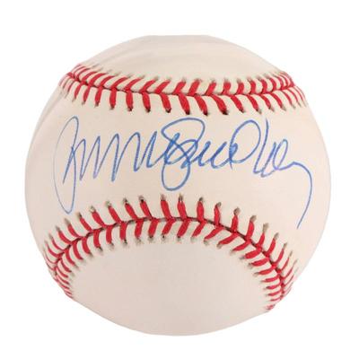 Ryne Sandberg signed baseball