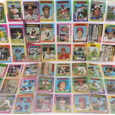 Vintage Topps baseball cards