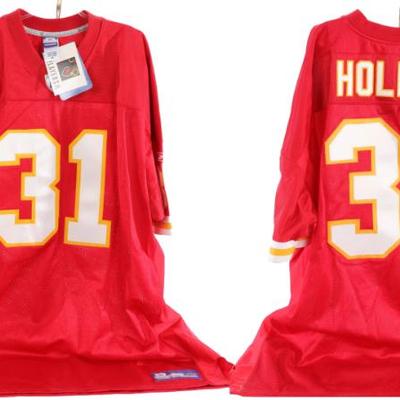 Priest Holmes signed jersey- new with tags