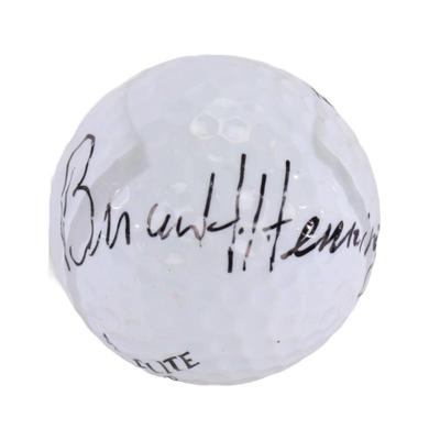 Brian Henninger signed golf ball
